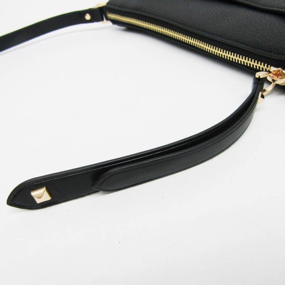 Michael Kors DOVER 35R3G4DC5L Women's Leather Shoulder Bag Black - Picture 7 of 11